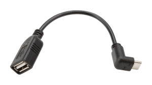 Crestron ADPT-USB-USB-RA-5 — TSW-80 Serisi için USB-C® Açılı Erkek - USB-A Dişi Adaptör, 5'li Paket