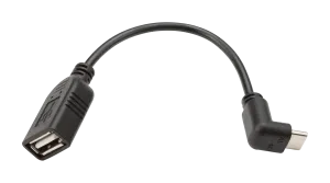 Crestron ADPT-USB-USB-RA-5 — TSW-80 Serisi için USB-C® Açılı Erkek - USB-A Dişi Adaptör, 5'li Paket