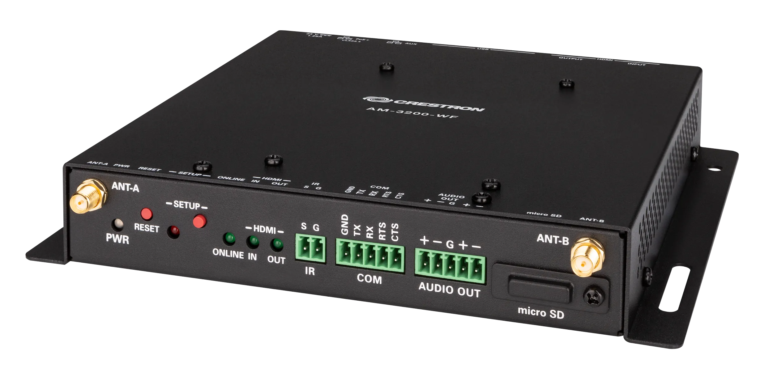 Crestron AM-3200-WF-I — Wi-Fi® Ağ Bağlantılı AirMedia® Alıcı 3200, Uluslararası