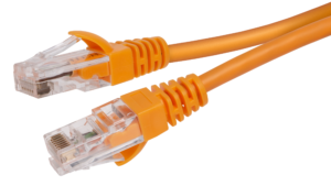 Crestron CBL-CAT5E-ZUMLINK-P-12 — Oda İçi Kablolama için Bağlantı İletişimli Zum® Kablolu CAT5e Kablo, Plenum, Turuncu,