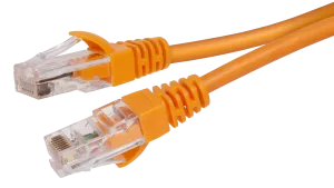 Crestron CBL-CAT5E-ZUMLINK-P-12 — Oda İçi Kablolama için Bağlantı İletişimli Zum® Kablolu CAT5e Kablo, Plenum, Turuncu,