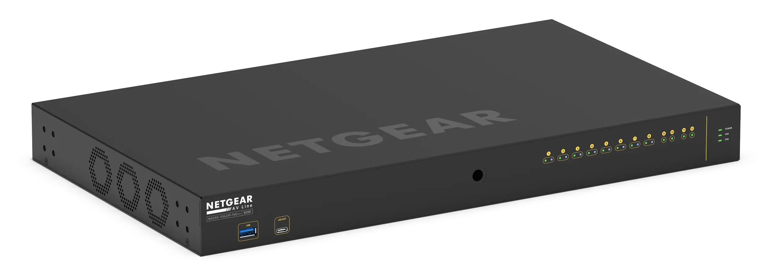 Crestron CEN-SWPOE-ULTRA-12 — 12 Bağlantı Noktalı Ultra POE Yönetilen Anahtar