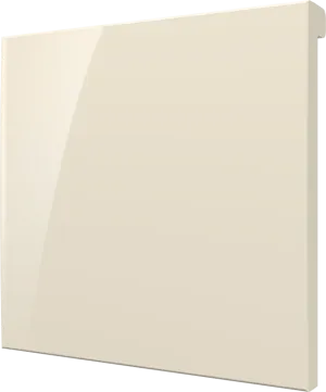 Crestron CM2-BTN-LG-A-S BLANK — Cameo® 2 Arkadan Aydınlatmalı, Gravür Edilebilir Buton, Büyük, Badem Pürüzsüz, Boş