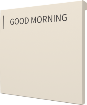 Crestron CM2-BTN-LG-A-T ENGRAVED — Cameo® 2 Arkadan Aydınlatmalı, Gravür Edilebilir Buton, Büyük, Badem Dokulu, Özel İşl