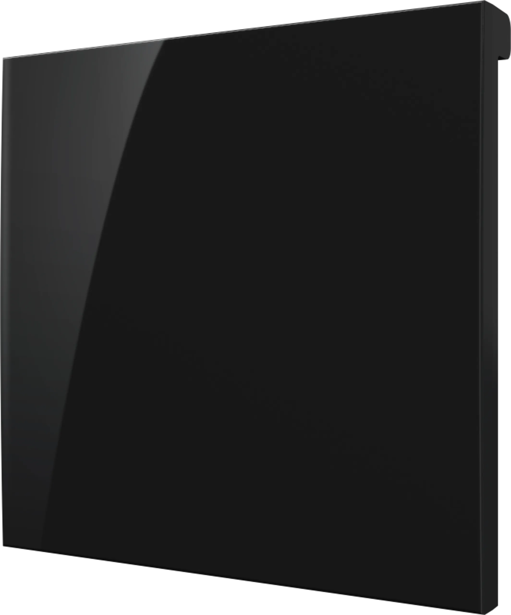 Crestron CM2-BTN-LG-B-S BLANK — Cameo® 2 Arkadan Aydınlatmalı, Gravür Edilebilir Buton, Büyük, Siyah Pürüzsüz, Boş