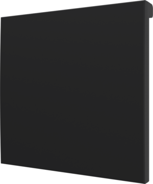 Crestron CM2-BTN-LG-B-T BLANK — Cameo® 2 Arkadan Aydınlatmalı, Gravür Edilebilir Buton, Büyük, Siyah Dokulu, Boş