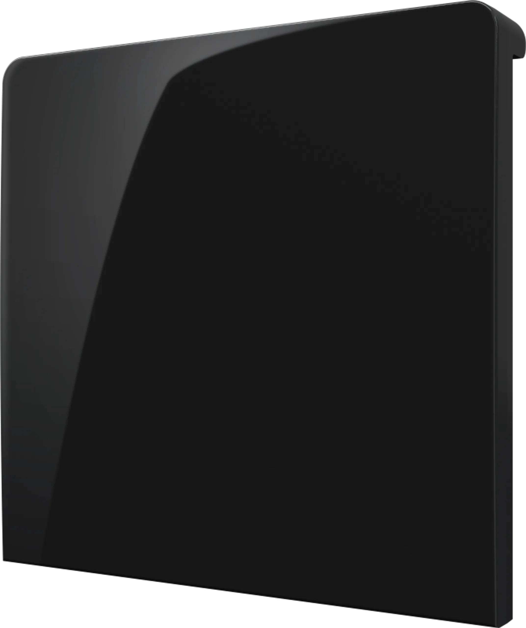 Crestron CM2-BTN-LG-TOP-B-S BLANK — Cameo® 2 Arkadan Aydınlatmalı, Gravür Edilebilir Buton, Büyük, Üst, Siyah Pürüzsüz,