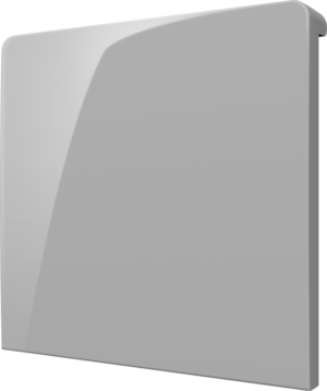 Crestron CM2-BTN-LG-TOP-G-S BLANK — Cameo® 2 Arkadan Aydınlatmalı, Gravür Edilebilir Buton, Büyük, Üst, Gri Pürüzsüz, Bo