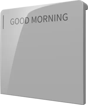 Crestron CM2-BTN-LG-TOP-G-S ENGRAVED — Cameo® 2 Arkadan Aydınlatmalı, Gravürlenebilir Buton, Büyük, Üst, Gri Pürüzsüz, Ö