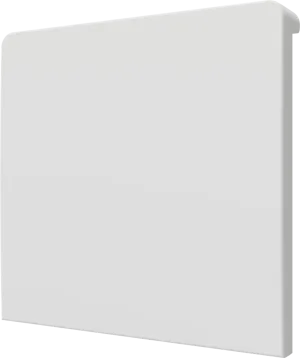 Crestron CM2-BTN-LG-TOP-W-T BLANK — Cameo® 2 Arkadan Aydınlatmalı, Gravür Edilebilir Buton, Büyük, Üst, Beyaz Dokulu, Bo