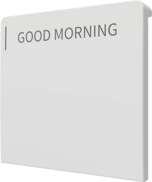 Crestron CM2-BTN-LG-TOP-W-T ENGRAVED — Cameo® 2 Arkadan Aydınlatmalı, Gravürlenebilir Buton, Büyük, Üst, Beyaz Dokulu, Ö