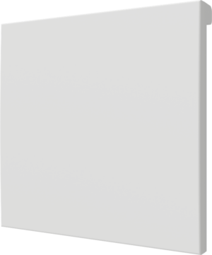 Crestron CM2-BTN-LG-W-T BLANK — Cameo® 2 Arkadan Aydınlatmalı, Gravür Edilebilir Buton, Büyük, Beyaz Dokulu, Boş