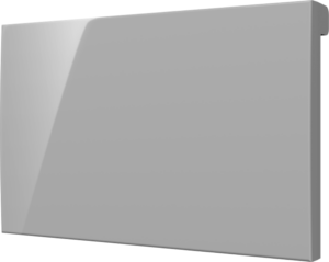 Crestron CM2-BTN-MD-G-S BLANK — Cameo® 2 Arkadan Aydınlatmalı, Gravür Edilebilir Buton, Orta, Gri Pürüzsüz, Boş
