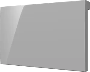 Crestron CM2-BTN-MD-G-S BLANK — Cameo® 2 Arkadan Aydınlatmalı, Gravür Edilebilir Buton, Orta, Gri Pürüzsüz, Boş