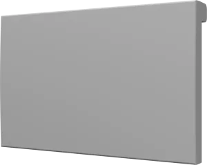 Crestron CM2-BTN-MD-G-T BLANK — Cameo® 2 Arkadan Aydınlatmalı, Gravür Edilebilir Buton, Orta, Gri Dokulu, Boş
