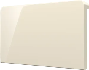 Crestron CM2-BTN-MD-TOP-A-S BLANK — Cameo® 2 Arkadan Aydınlatmalı, Gravür Edilebilir Buton, Orta, Üst, Badem Pürüzsüz, B