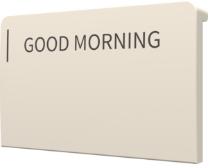 Crestron CM2-BTN-MD-TOP-A-T ENGRAVED — Cameo® 2 Arkadan Aydınlatmalı, Gravürlenebilir Buton, Orta, Üst, Badem Dokulu, Öz