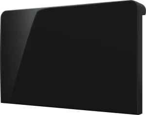 Crestron CM2-BTN-MD-TOP-B-S BLANK — Cameo® 2 Arkadan Aydınlatmalı, Gravür Edilebilir Buton, Orta, Üst, Siyah Pürüzsüz, B