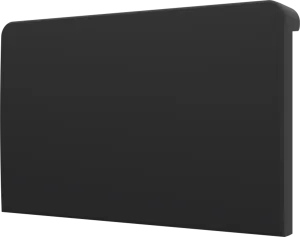 Crestron CM2-BTN-MD-TOP-B-T BLANK — Cameo® 2 Arkadan Aydınlatmalı, Gravür Edilebilir Buton, Orta, Üst, Siyah Dokulu, Boş