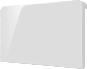 Crestron CM2-BTN-MD-TOP-W-S BLANK — Cameo® 2 Arkadan Aydınlatmalı, Gravür Edilebilir Buton, Orta, Üst, Beyaz Pürüzsüz, B