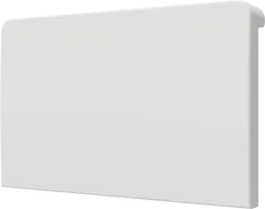 Crestron CM2-BTN-MD-TOP-W-T BLANK — Cameo® 2 Arkadan Aydınlatmalı, Gravür Edilebilir Buton, Orta, Üst, Beyaz Dokulu, Boş