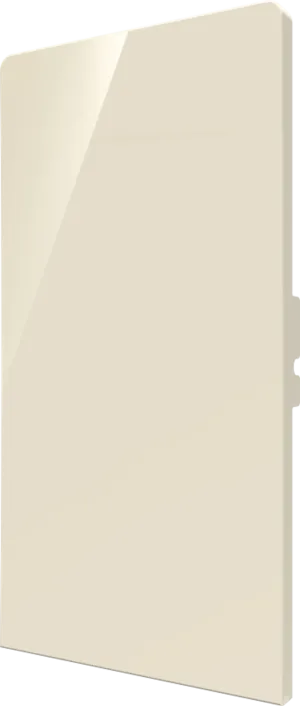 Crestron CM2-BTN-RKR-A-S BLANK — Cameo® 2 Arkadan Aydınlatmalı, Gravür Edilebilir Buton, Rocker, Badem Pürüzsüz, Boş