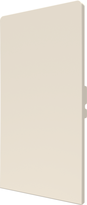 Crestron CM2-BTN-RKR-A-T BLANK — Cameo® 2 Arkadan Aydınlatmalı, Gravür Edilebilir Buton, Rocker, Badem Dokulu, Boş