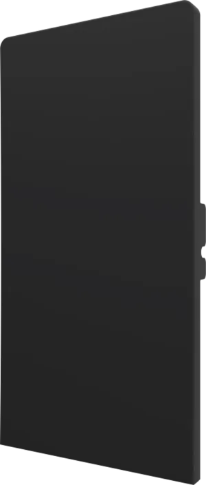 Crestron CM2-BTN-RKR-B-T BLANK — Cameo® 2 Arkadan Aydınlatmalı, Gravür Edilebilir Buton, Rocker, Siyah Dokulu, Boş