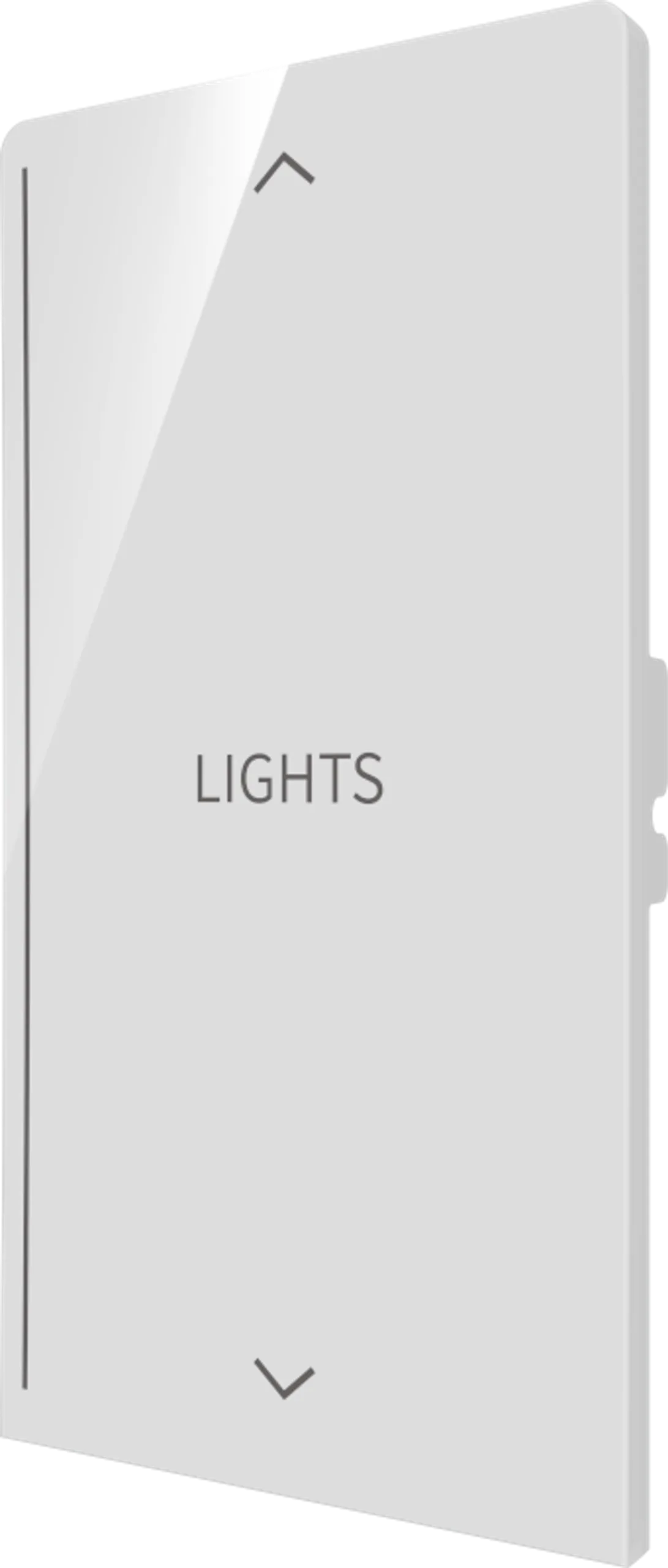Crestron CM2-BTN-RKR-W-S ENGRAVED — Cameo® 2 Arkadan Aydınlatmalı, Gravürlenebilir Buton, Rocker, Beyaz Pürüzsüz, Özel G