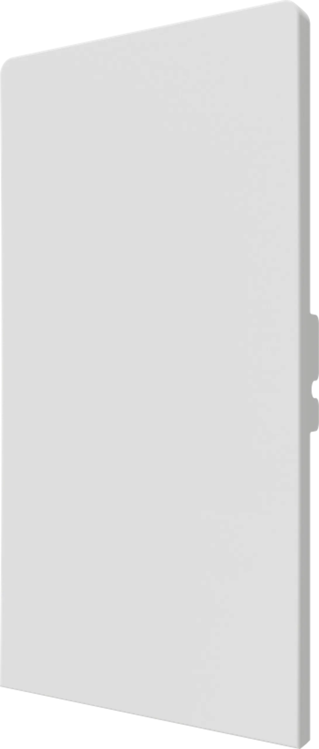 Crestron CM2-BTN-RKR-W-T BLANK — Cameo® 2 Arkadan Aydınlatmalı, Gravür Edilebilir Buton, Rocker, Beyaz Dokulu, Boş