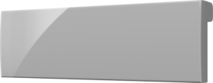 Crestron CM2-BTN-SM-G-S BLANK — Cameo® 2 Arkadan Aydınlatmalı, Gravür Edilebilir Buton, Küçük, Gri Pürüzsüz, Boş