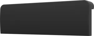 Crestron CM2-BTN-SM-TOP-B-T BLANK — Cameo® 2 Arkadan Aydınlatmalı, Gravür Edilebilir Buton, Küçük, Üst, Siyah Dokulu, Bo