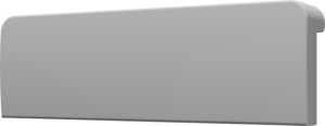 Crestron CM2-BTN-SM-TOP-G-T BLANK — Cameo® 2 Arkadan Aydınlatmalı, Gravür Edilebilir Buton, Küçük, Üst, Gri Dokulu, Boş
