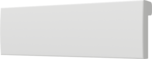 Crestron CM2-BTN-SM-W-T BLANK — Cameo® 2 Arkadan Aydınlatmalı, Gravür Edilebilir Buton, Küçük, Beyaz Dokulu, Boş