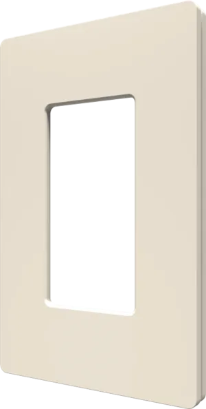 Crestron CM2-FP-G1-A-T — Cameo® 2 Faceplate, 1-Gang, Almond Textured