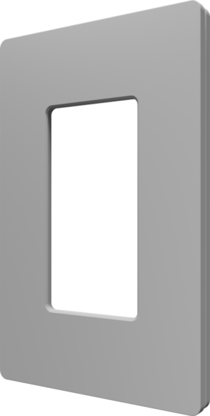Crestron CM2-FP-G1-G-T — Cameo® 2 Ön Panel, 1 Gruplu, Gri Dokulu