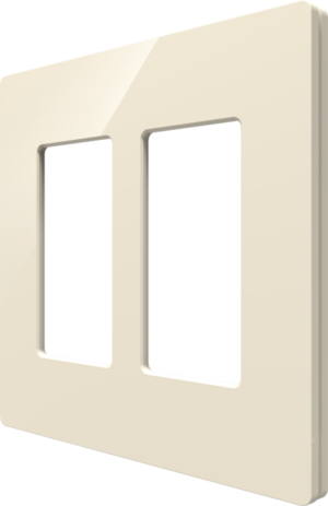 Crestron CM2-FP-G2-A-S — Cameo® 2 Ön Panel, 2 Gruplu, Badem Pürüzsüz