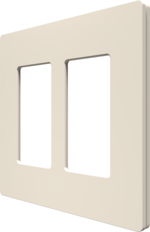 Crestron CM2-FP-G2-A-T — Cameo® 2 Ön Panel, 2'li, Badem Dokulu