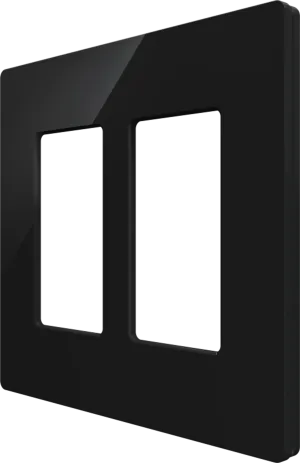 Crestron CM2-FP-G2-B-S — Cameo® 2 Ön Panel, 2 Gruplu, Siyah Pürüzsüz