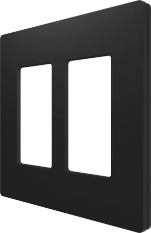 Crestron CM2-FP-G2-B-T — Cameo® 2 Ön Panel, 2 Gruplu, Siyah Dokulu