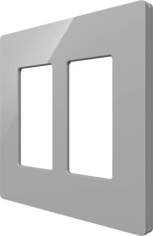Crestron CM2-FP-G2-G-S — Cameo® 2 Ön Panel, 2 Gruplu, Gri Pürüzsüz