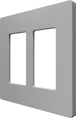 Crestron CM2-FP-G2-G-T — Cameo® 2 Ön Panel, 2 Gruplu, Gri Dokulu