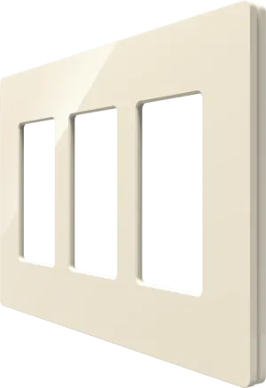 Crestron CM2-FP-G3-A-S — Cameo® 2 Ön Panel, 3'lü, Badem Pürüzsüz