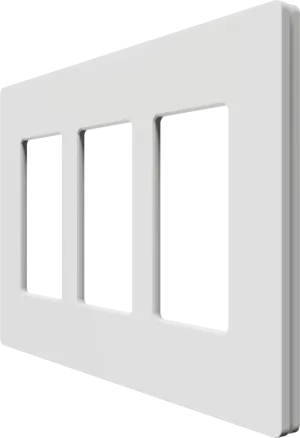 Crestron CM2-FP-G3-W-T — Cameo® 2 Ön Panel, 3'lü, Beyaz Dokulu