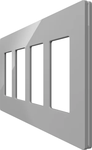 Crestron CM2-FP-G4-G-S — Cameo® 2 Ön Panel, 4'lü, Gri Pürüzsüz
