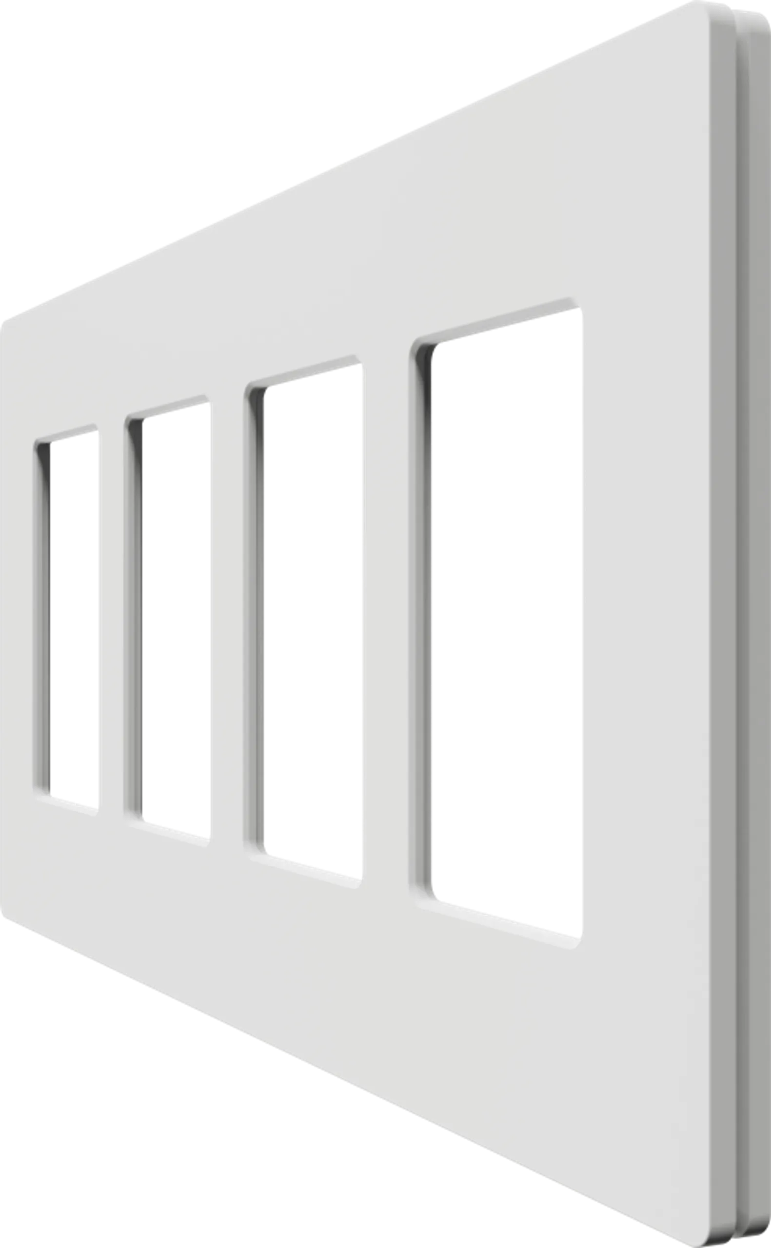 Crestron CM2-FP-G4-W-T — Cameo® 2 Ön Panel, 4'lü, Beyaz Dokulu
