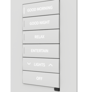 Crestron CM2-KPFCN-ENGRAVED - CM2‑KPFCN Cameo® 2 gömme tuş takımı, aydınlatma, gölgeleme,