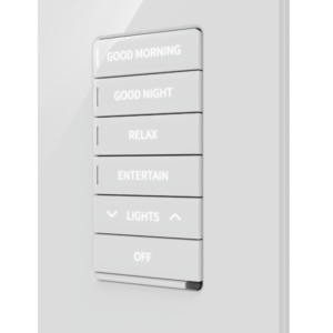 Crestron CM2-SWEX-ENGRAVED - CM2‑SWEX Cameo® 2 duvar içi anahtar, akkor, manyetik düşük v