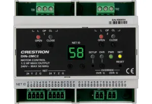 Crestron DIN-2MC2 - DIN-2MC2, perdeler, gölgelikler, projeksiyon perdeleri, asan