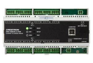 Crestron DIN-CENCN-2-POE — PoE ile Ethernet'ten Cresnet® Ağ Köprüsüne